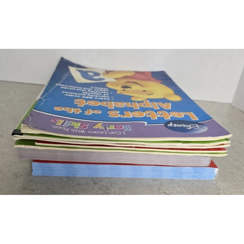 Collection of Educational Workbooks Pre-K to Grade 2 Reading Math Shapes 8 Books
